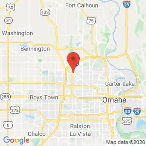 StorageMart Omaha map
