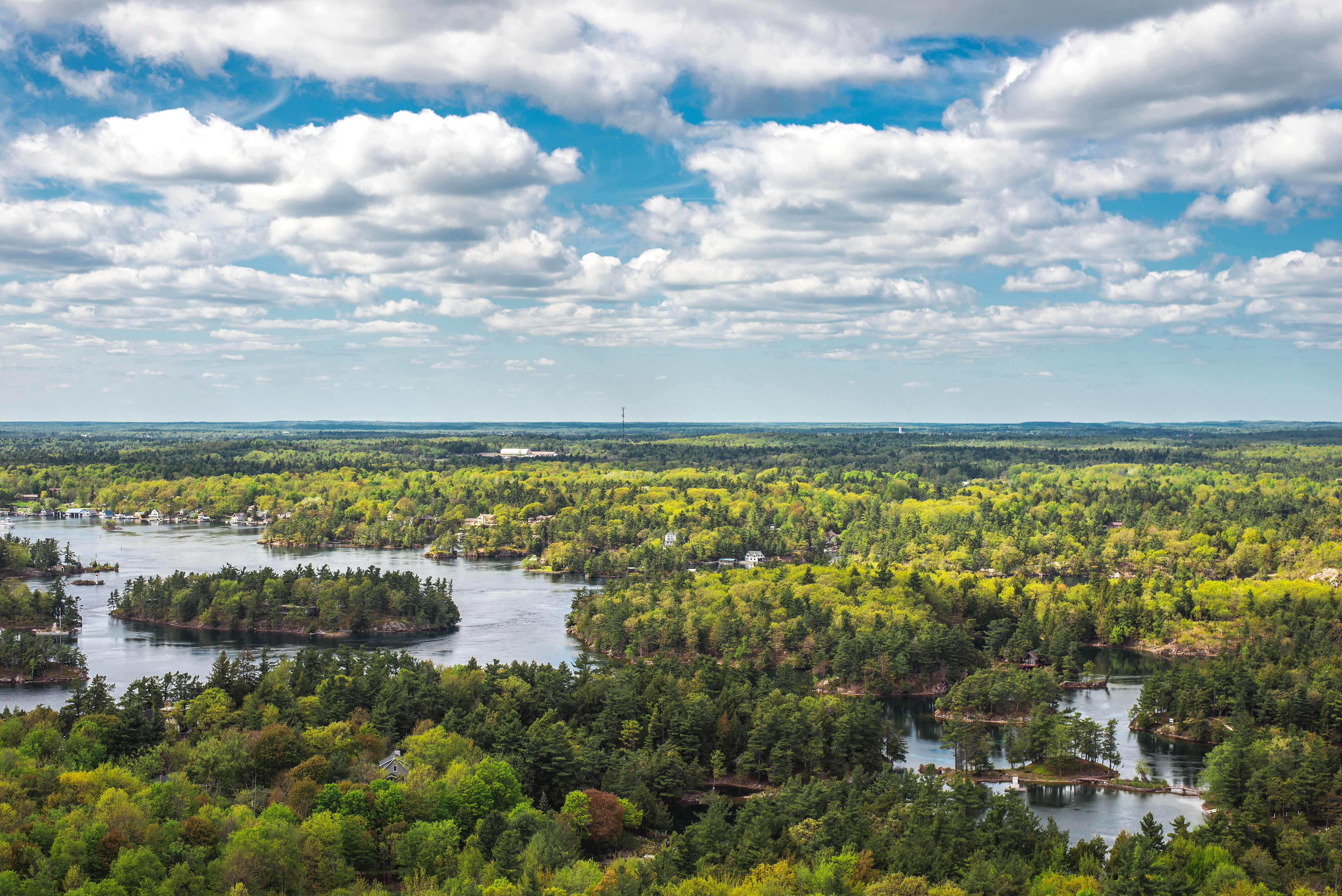 A view of Thousand Islands National Park