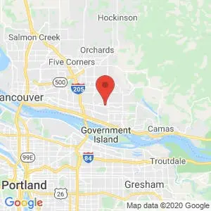 East Vancouver Self Storage map