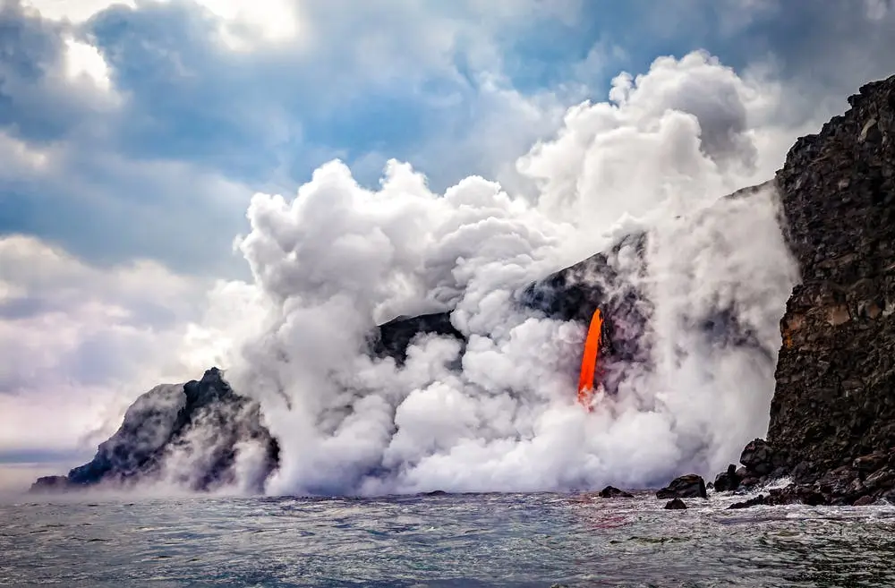 A view of Hawaii Volcanoes National Park