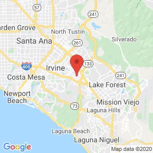 Irvine RV Storage map