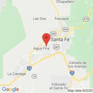 Santa Fe Self Storage – Agua Fria map