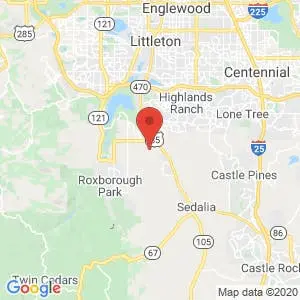 Denver RV Self Storage map