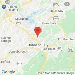 Princeton Self Storage map