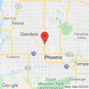 Phoenix Bargain Storage map