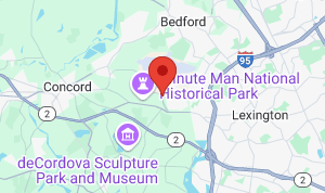 Map for Military Park - Hanscom AFB FamCamp
