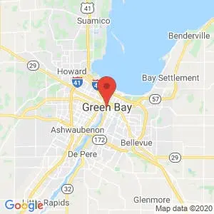 Green Bay map