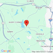 Map for Pequot Lodge Campground