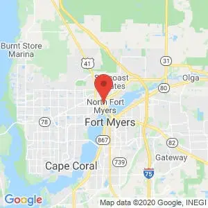 Fort Myers Boat RV Storage map