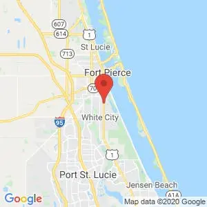 St. Lucie RV and Boat Storage map