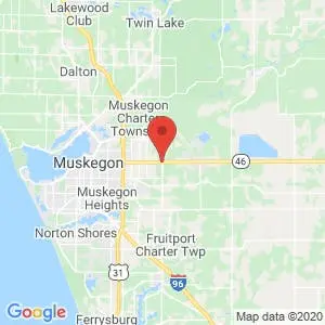U-Haul Moving & Storage of Muskegon map