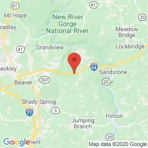 Shady Rest RV Park map