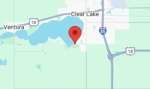 Map for Clear Lake State Park