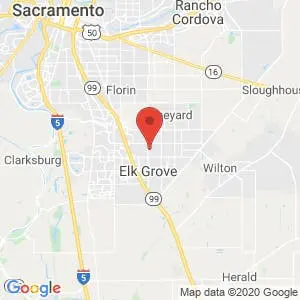 S&J Storage of Elk Grove map