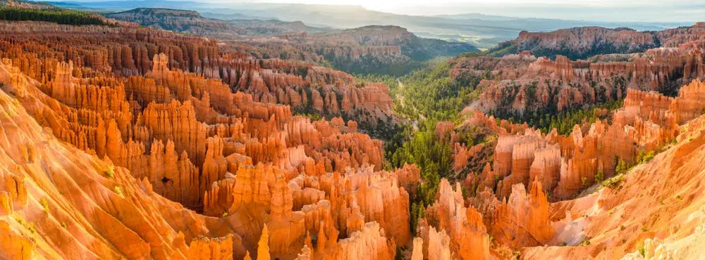 A view of Bryce Canyon National Park