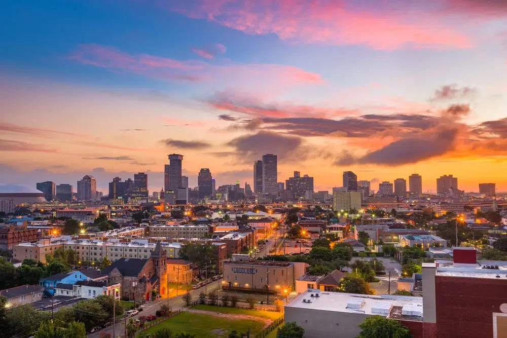 New Orleans to Lake Charles