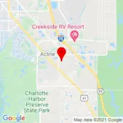 Map for Alligator Park Mobile Home and RV Park