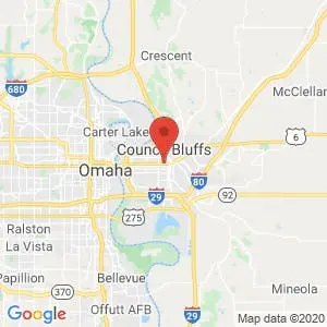 Council Bluffs map