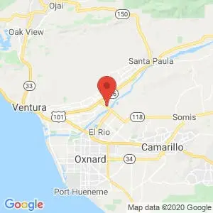 Saticoy Self Storage map