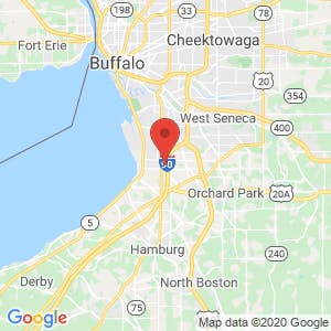 Buffalo South Self Storage map