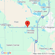 Map for Circle B Campground