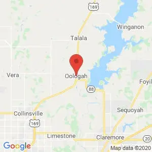 Oologah map