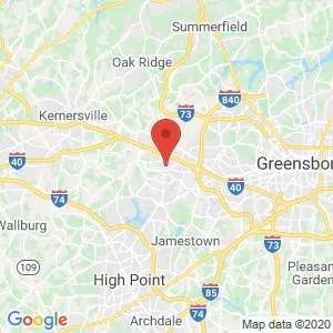 Bee Safe Self Storage of Greensboro map
