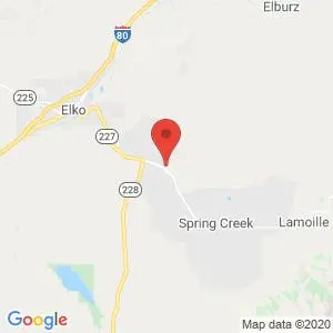 Spring Creek Self Storage map