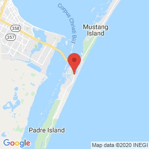 Padre Island Storage Climate Controlled map