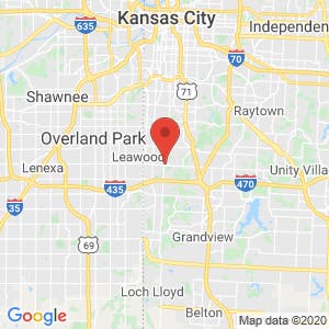Kansas City Self Storage map