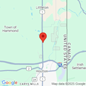 Map for KOA - Houlton / Canadian Border KOA