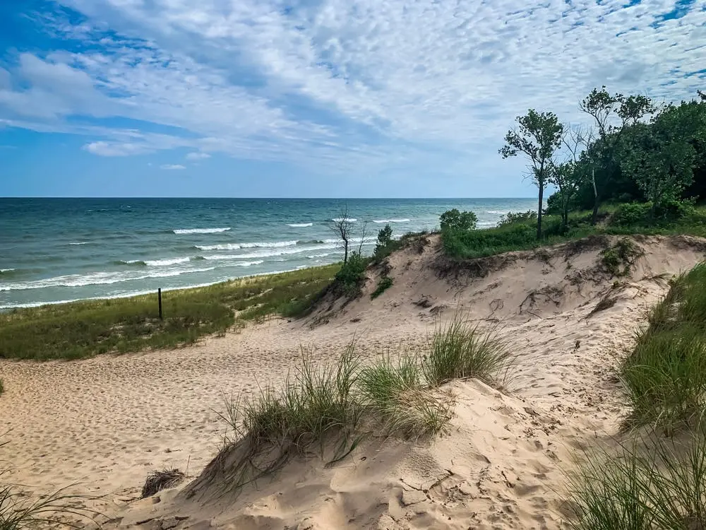 A view of Indiana Dunes National Park