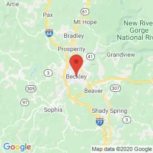 Beckley map