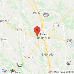 Storage Solutions of Tifton map