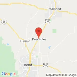 Deschutes RV Storage map