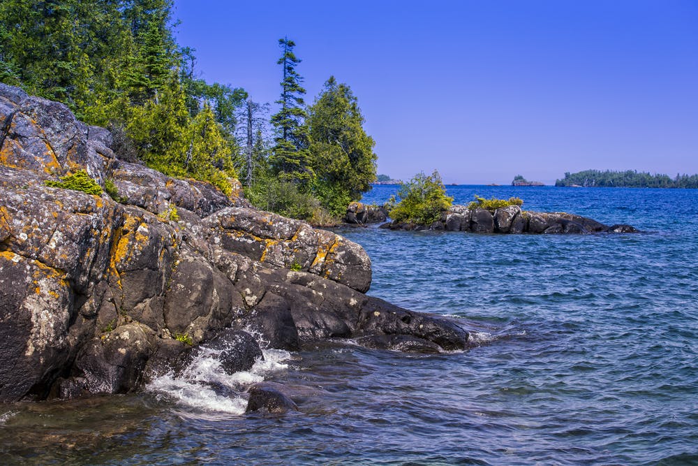 A view of Isle Royale National Park