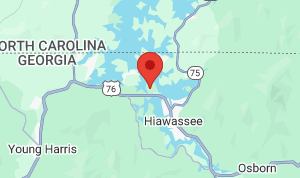 Map for Georgia Mountain Fairgrounds Campground