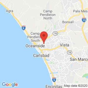 Oceanside RV and Self Storage map