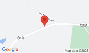 Map for Green Acres Campground
