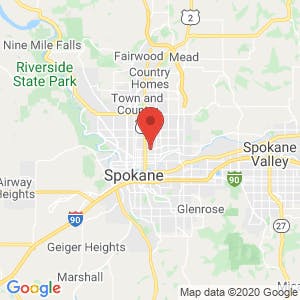 Self-Storage of Spokane map