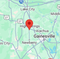 Peoples Choice Storage High Springs map