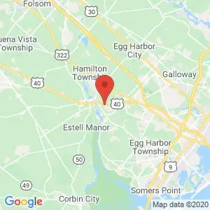 Clayton’s Self Storage at Mays Landing map