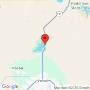 Map for Steinaker State Park