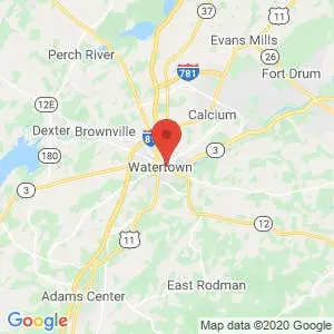 Watertown Patriot Storage and Rentals map