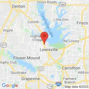 Lewisville Boat Storage map