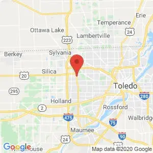 U-Haul – Toledo map