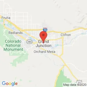 Grand Junction map