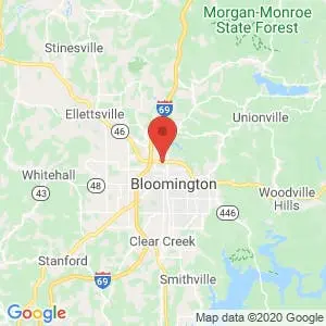 Storage Express – Bloomington (Gourley Pk) map