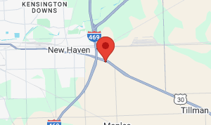 Map for Pilot Flying J Travel Plazas #304