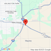 Map for Pilot Flying J Travel Plazas #304
